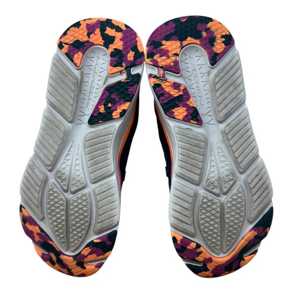 Skechers Ultra Go Women Running Shoes Navy Pink Orange Size 8.5 - Picture 9 of 13
